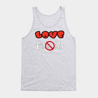 Love NOT Religion - Double Tank Top